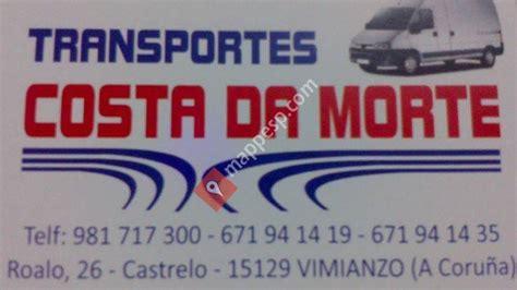 transporte costa da morte|Transportes costa da morte s.c 